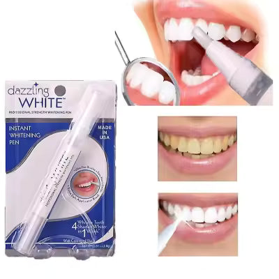 Instant teeth whitening pen